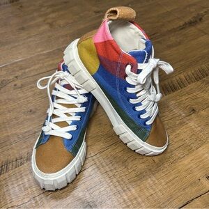 Farm Rio Rainbow Sun Platform High Top Sneakers 6